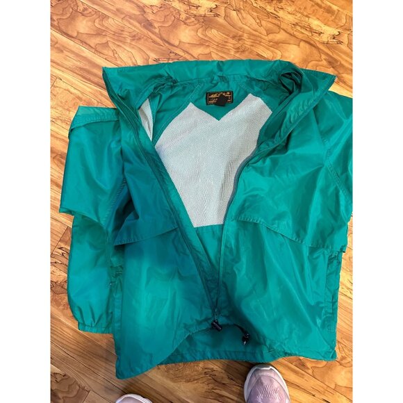 Eddie Bauer Packable Nylon Jacket – Beautiful Green, Size L (#196) - Picture 4 of 13